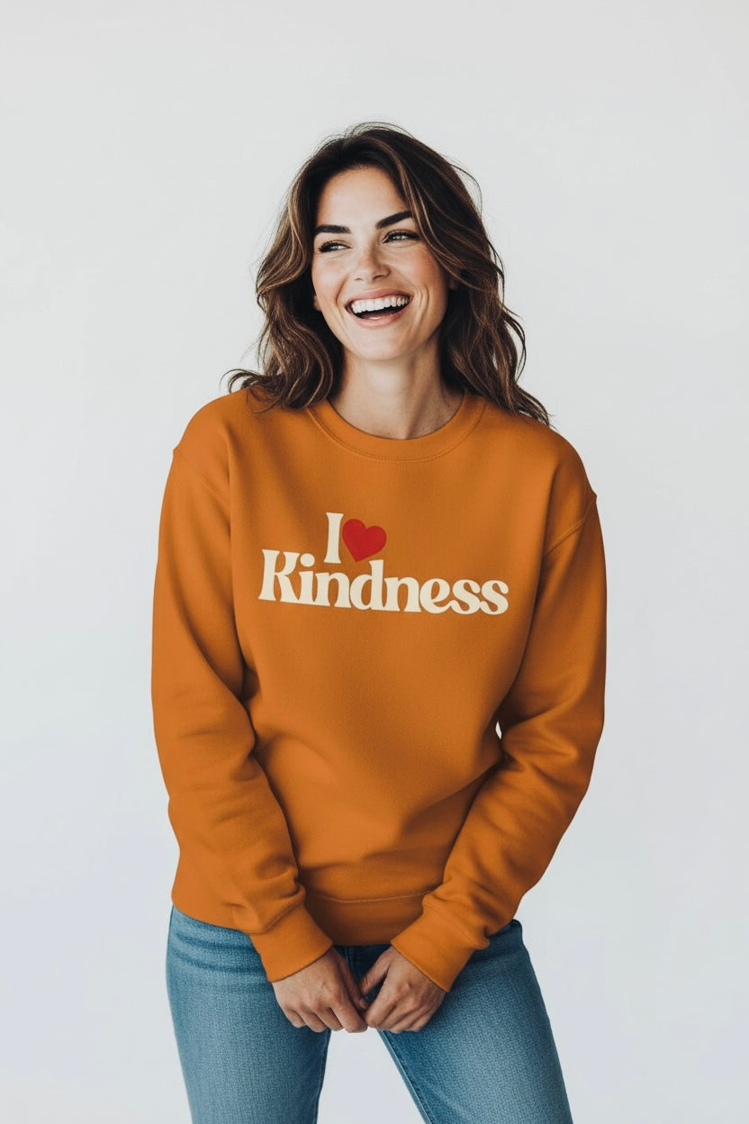 I Heart Kindness Premium Sweatshirt