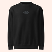 If Your Voice Held No Power They Wouldn't Try To Silence You - Premium Embroidered Sweatshirt