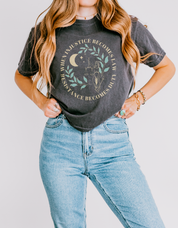 When Injustice Becomes Law — Women's Heavyweight Boxy Crop Tee