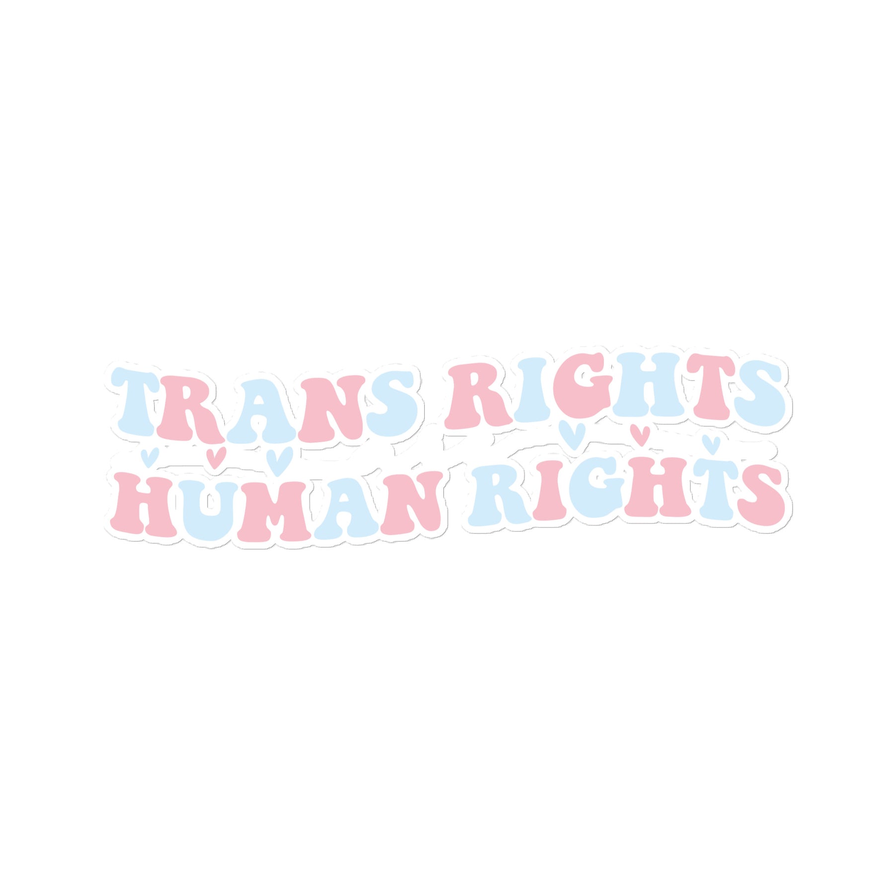 Trans Rights Are Human Rights Sticker