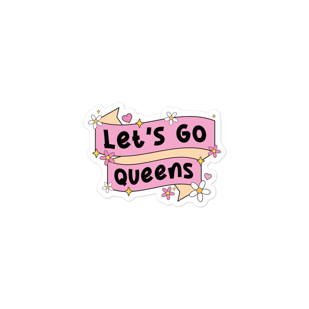 Let's Go Queens Sticker