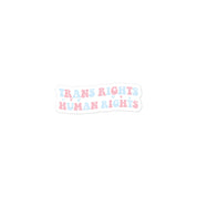 Trans Rights Are Human Rights Sticker