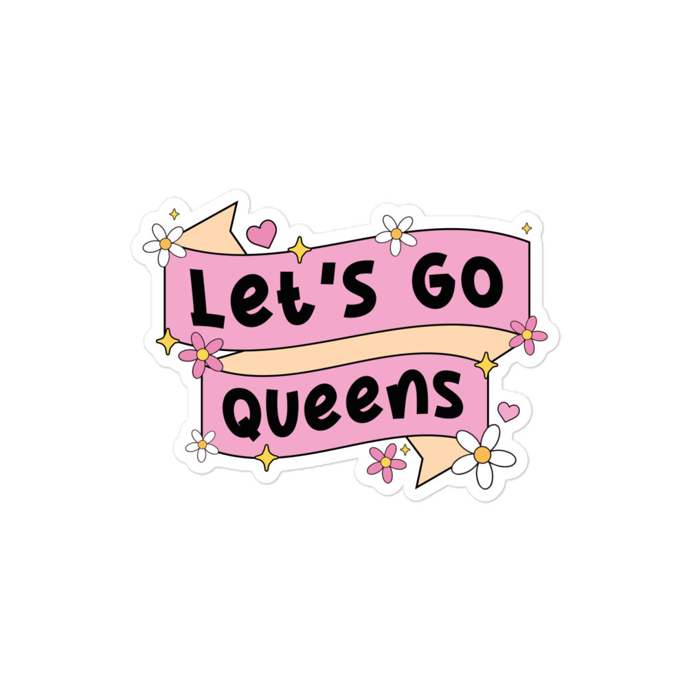 Let's Go Queens Sticker