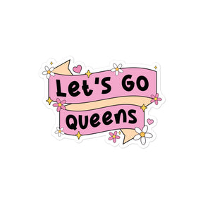 Let's Go Queens Sticker