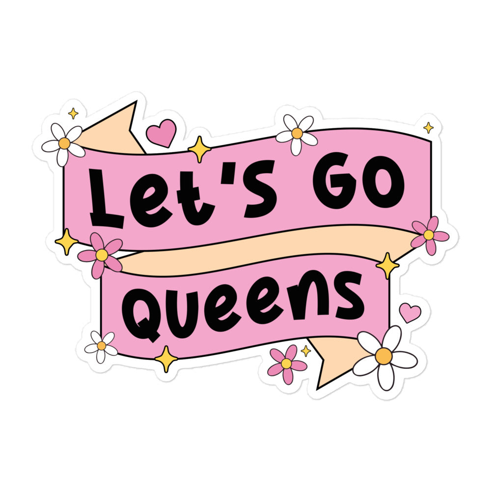 Let's Go Queens Sticker
