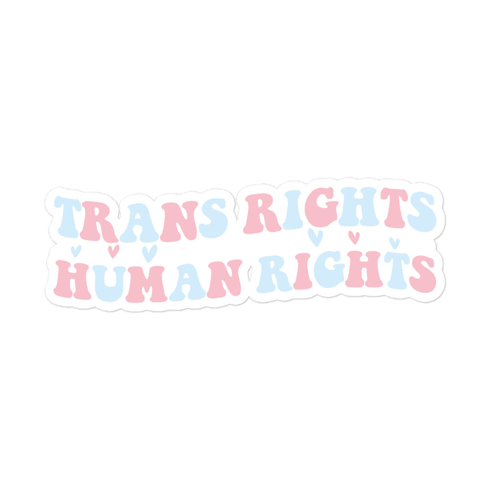 Trans Rights Are Human Rights Sticker