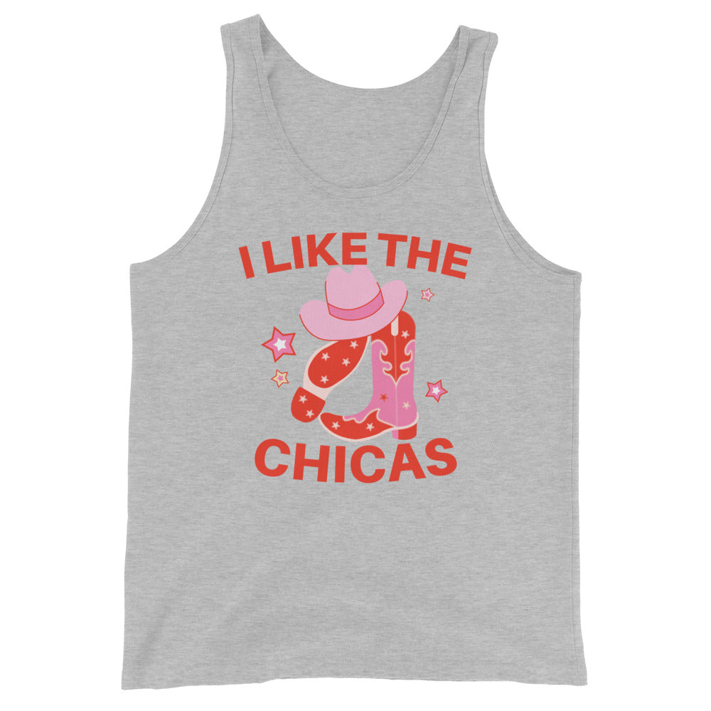 I Like The Chicas Unisex Tank Top