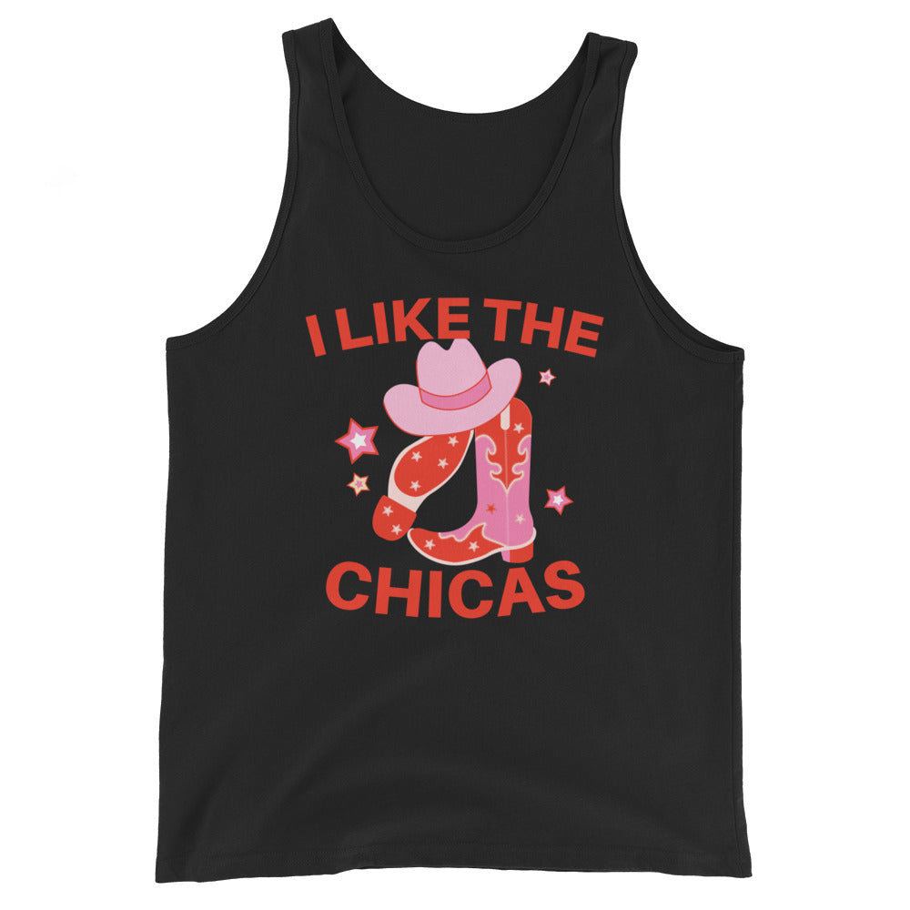 I Like The Chicas Unisex Tank Top