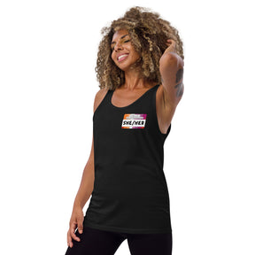 She/Her Pronouns Lesbian Pride Unisex Tank Top