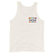 She Her Pronouns Pride Unisex Tank Top