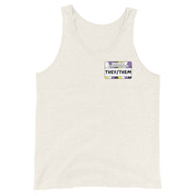 They/Them Pronouns Non Binary Pride Unisex Tank Top