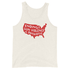 Ending Gun Violence is Patriotic Unisex Tank Top