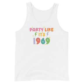 Party Like It's 1969 Pride Unisex Tank Top