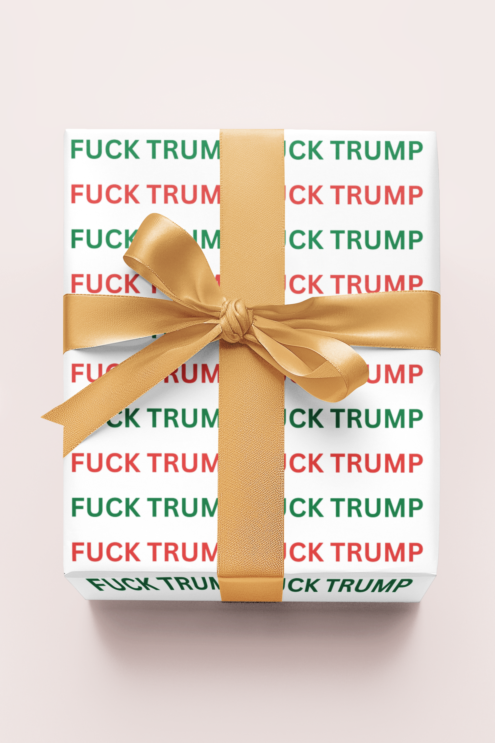 Fuck Trump Holiday Wrapping Paper