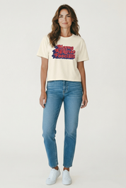Moms Against Fascism — Women's Heavyweight Boxy Crop Tee