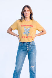 Nevertheless She Voted - Super Soft Triblend Tee