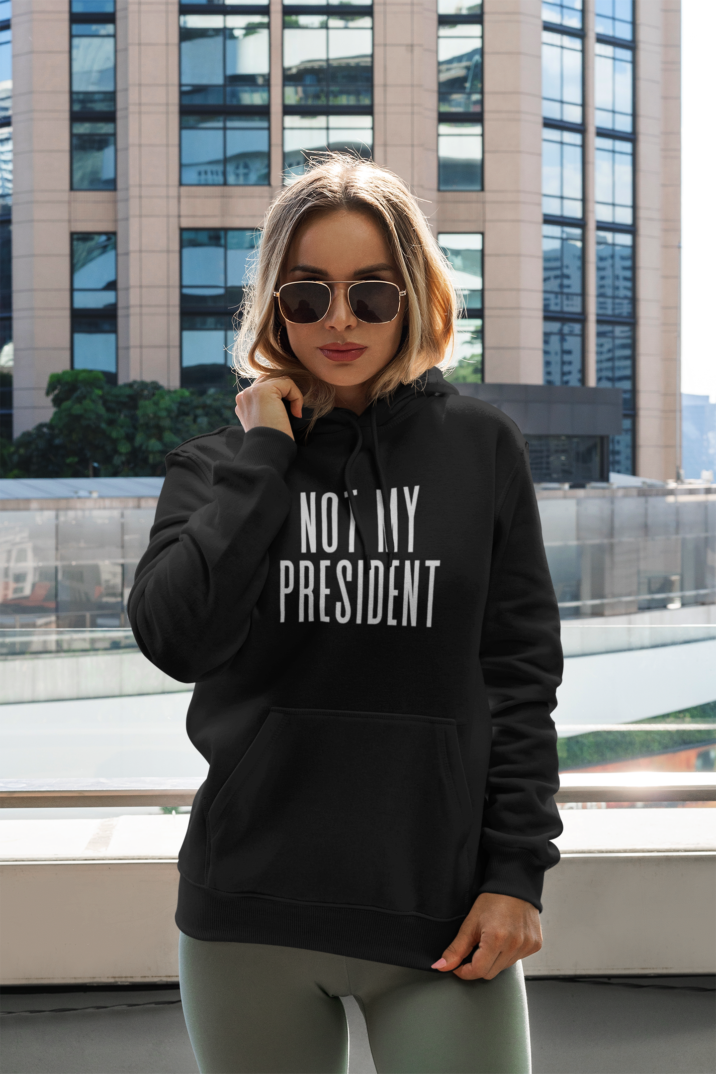Not My President Hoodie