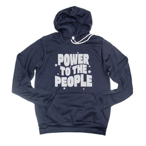 Power To The People Vintage Inspired Hoodie