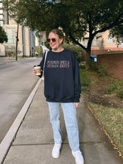 Pumpkin Spice and Human Rights Premium Sweatshirt