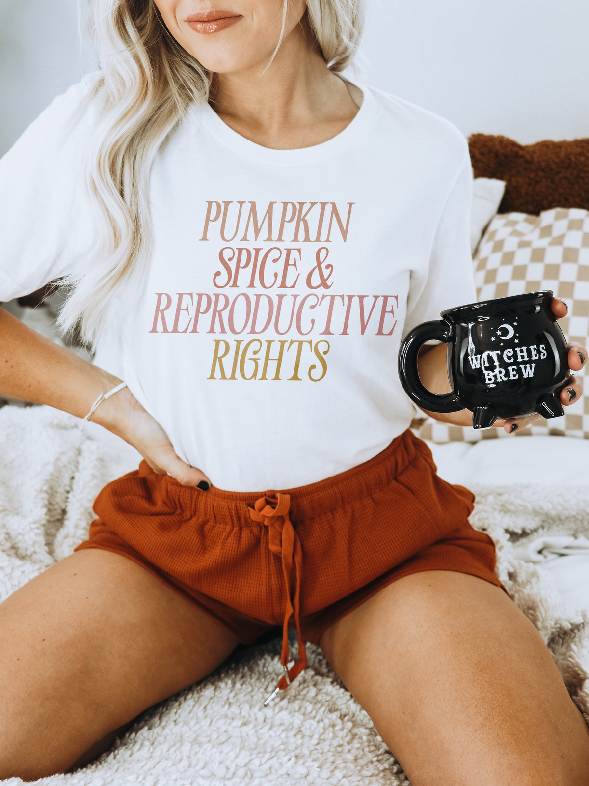 Pumpkin Spice & Reproductive Rights Shirt