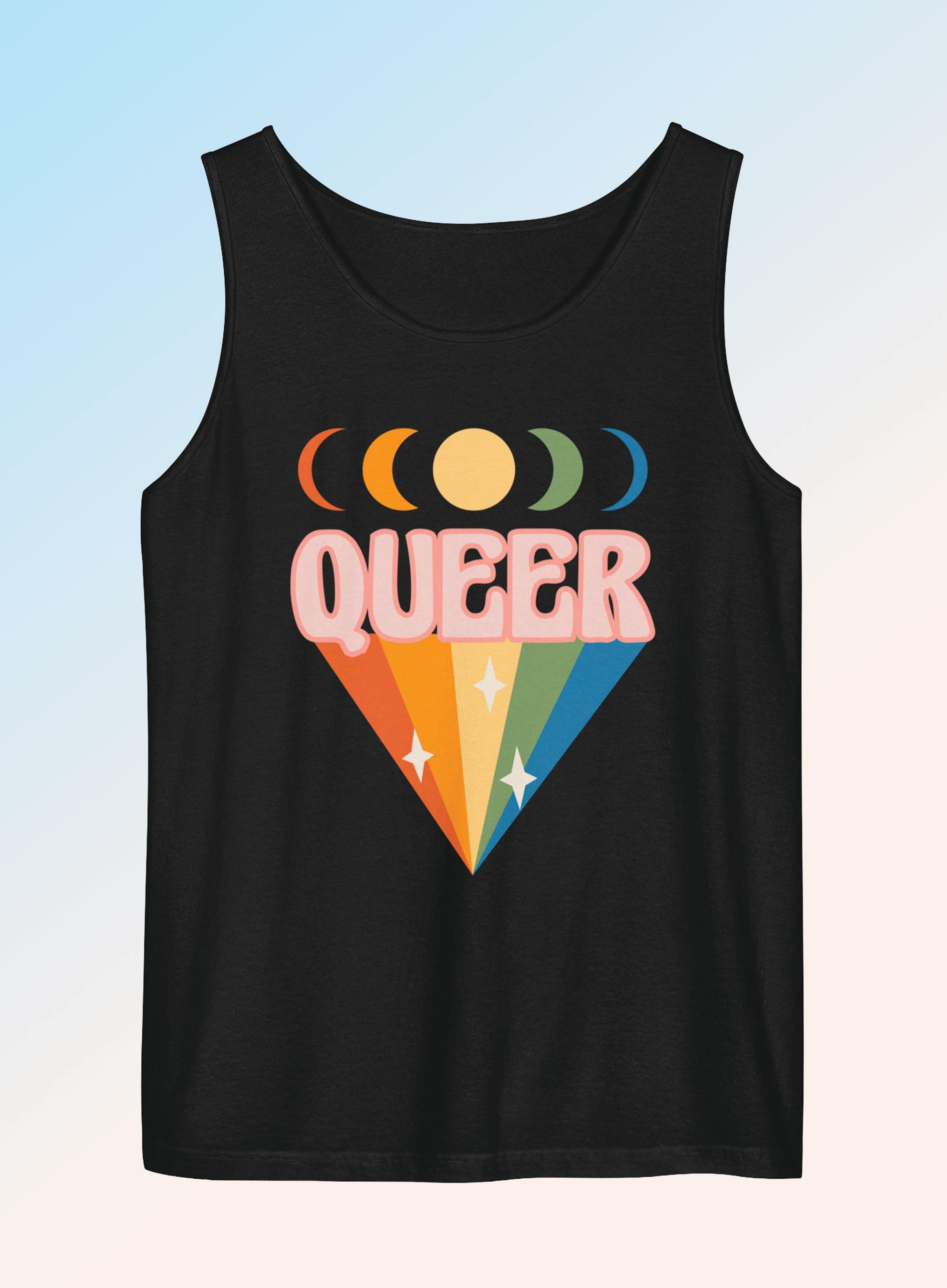 Queer Unisex Garment-Dyed Tank Top