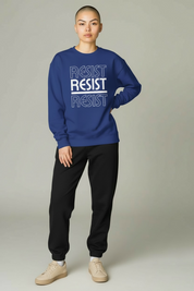 RESIST - Premium Unisex Crew Neck Sweatshirt