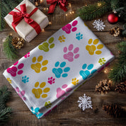 Trump Sucks Dog Paw Prints Hand towel