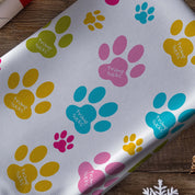 Trump Sucks Dog Paw Prints Hand towel