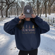 ’Tis the Season to Smash the Patriarchy Premium Sweatshirt • Subtle Feminist Holiday Crewneck