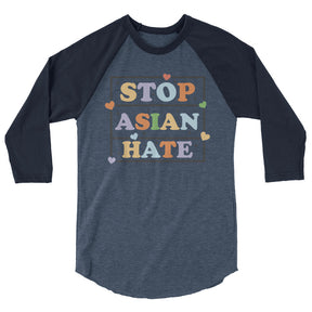 Stop Asian Hate Baseball Tee