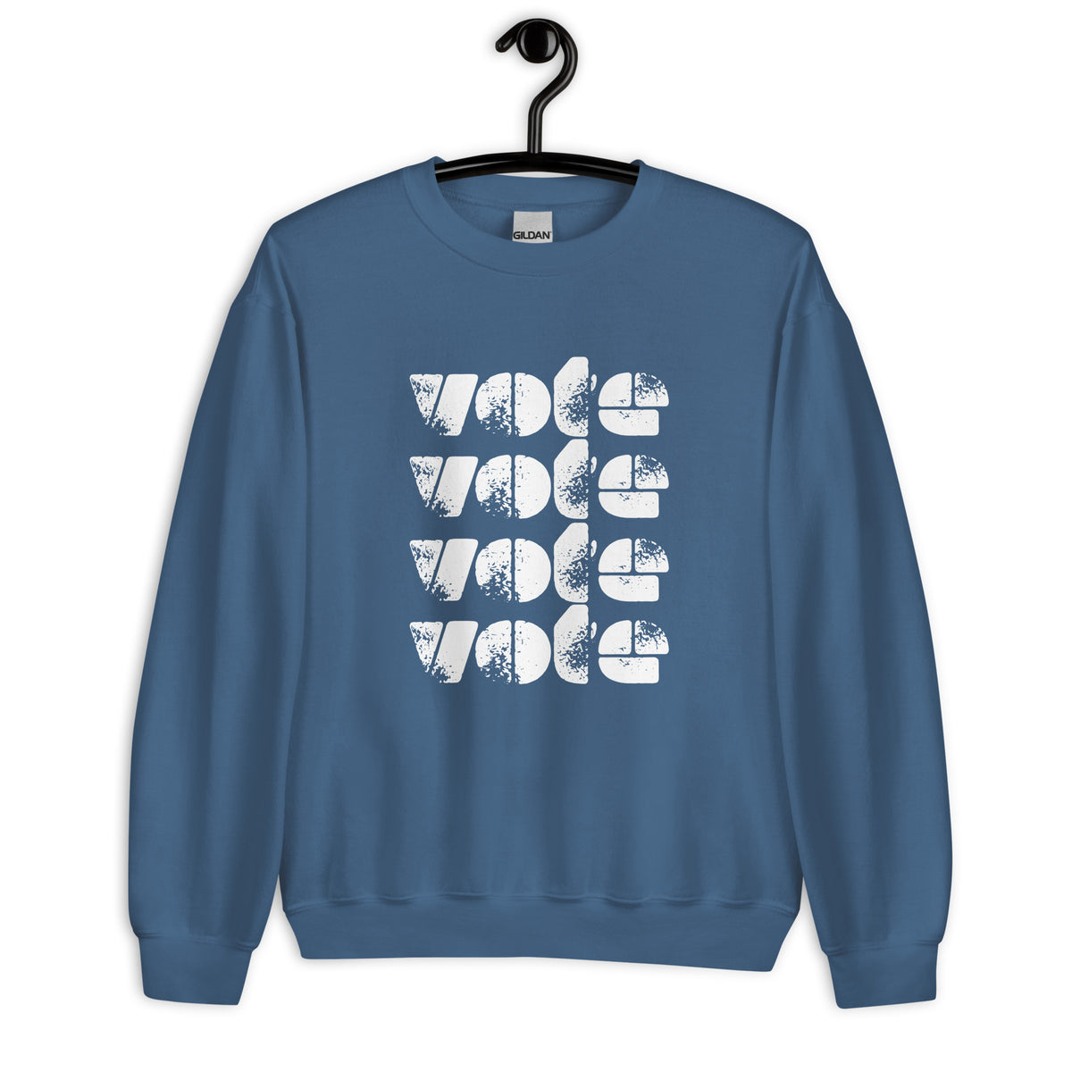 Vintage-Inspired Vote Sweatshirt