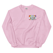 He Him Pronouns Pride Sweatshirt