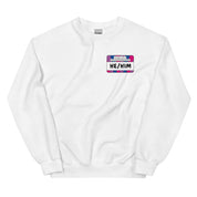 He/Him Pronouns Bi Pride Sweatshirt