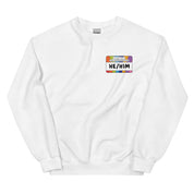 He Him Pronouns Pride Sweatshirt