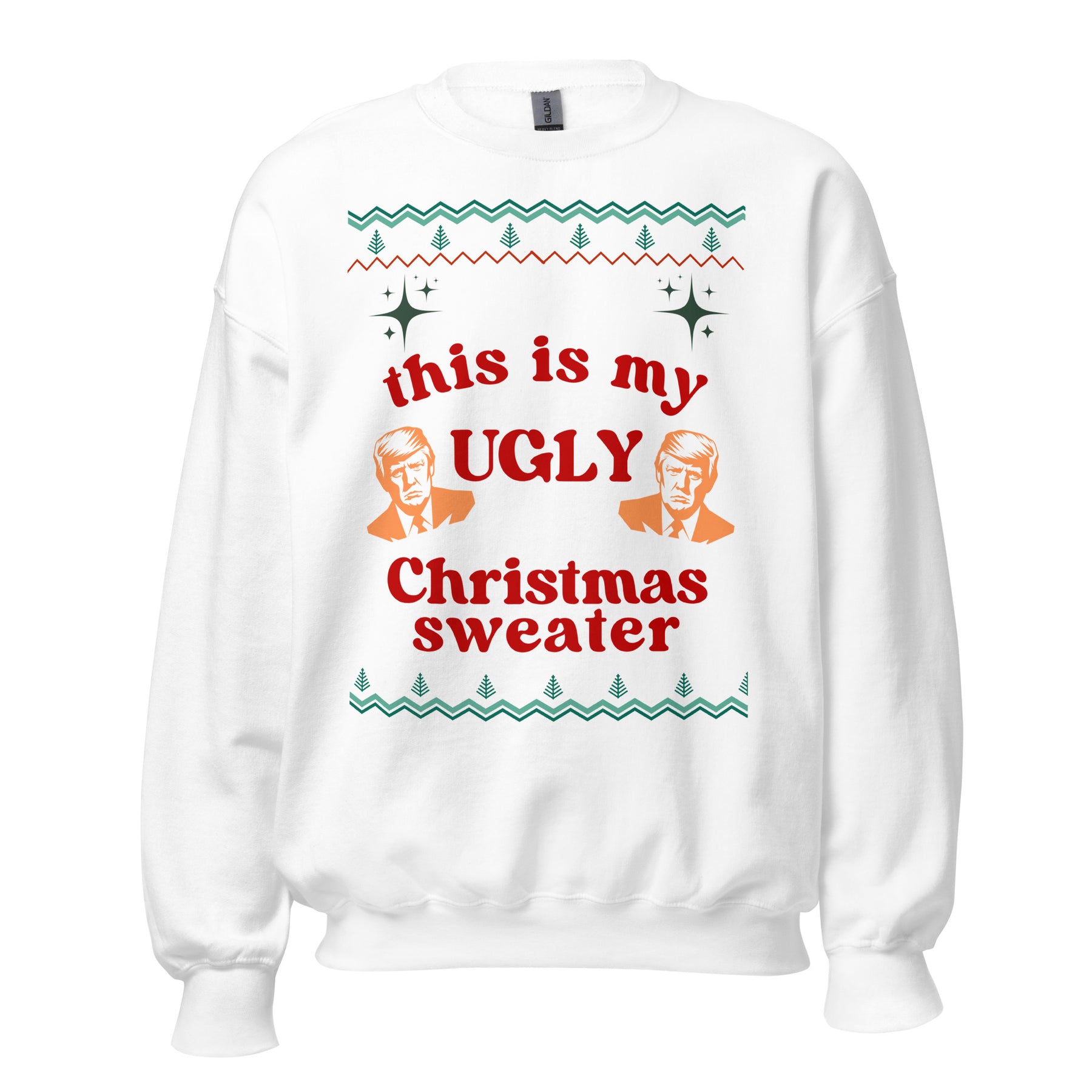 This is My Ugly Christmas Sweater | Funny Political Christmas Sweatshirt