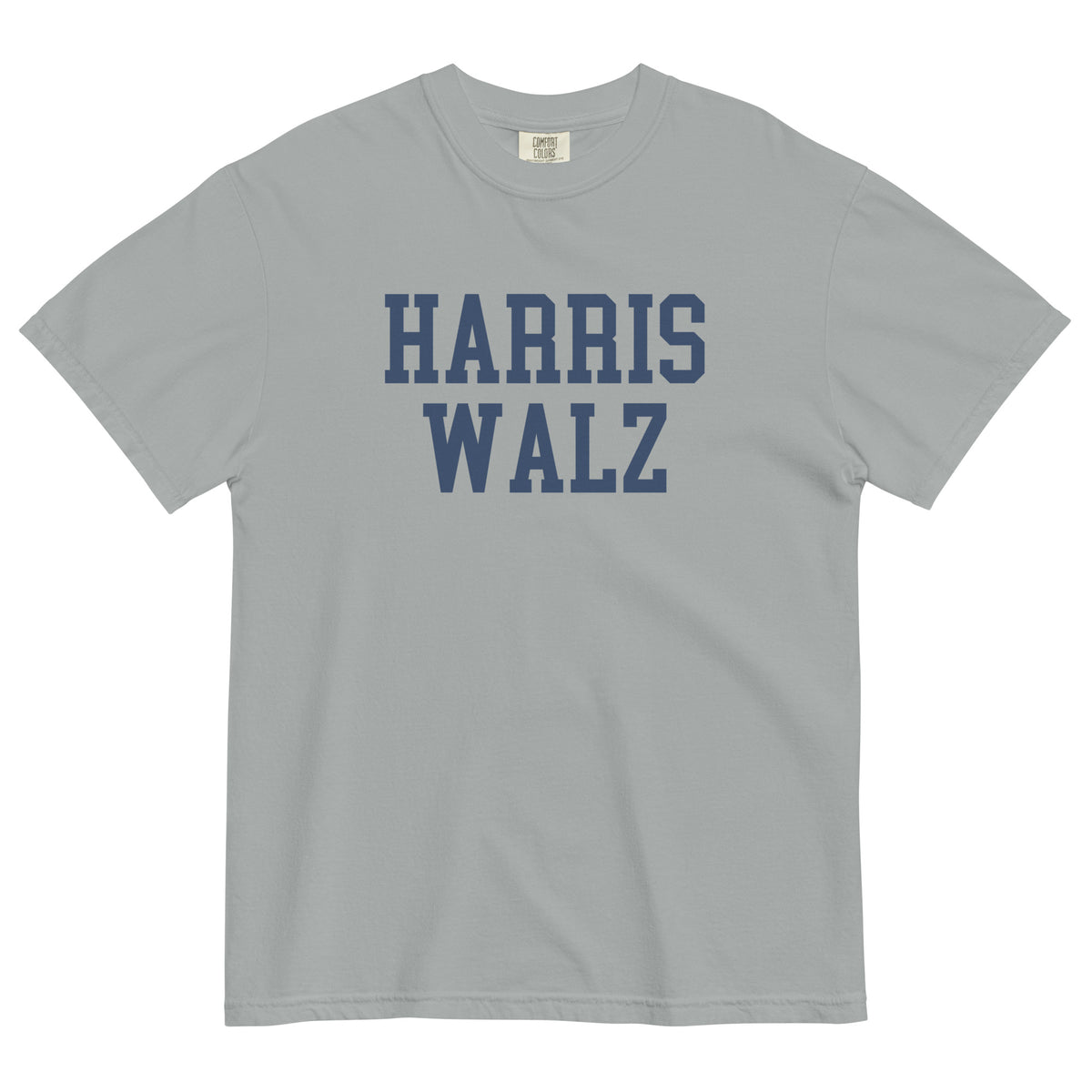 Harris Walz Football Font Comfort Colors T-Shirt