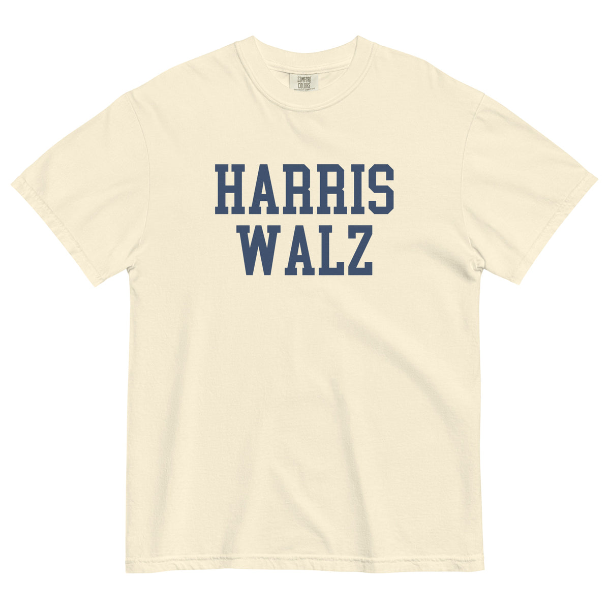 Harris Walz Football Font Comfort Colors T-Shirt