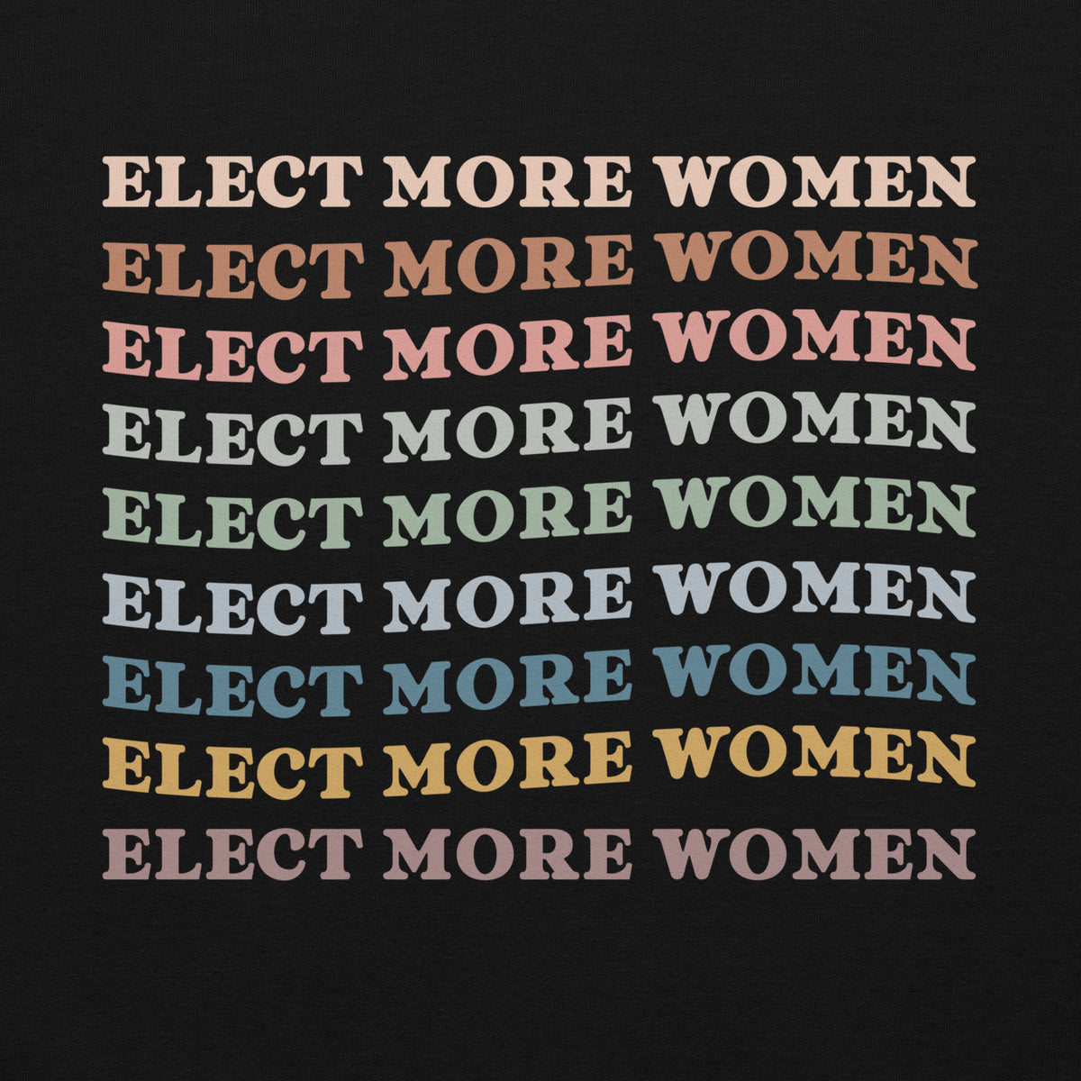 Elect More Women Hoodie