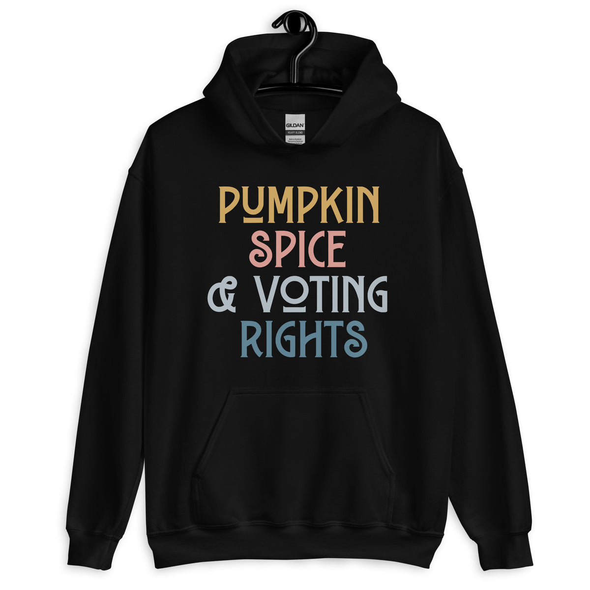 Pumpkin Spice and Voting Rights Hoodie