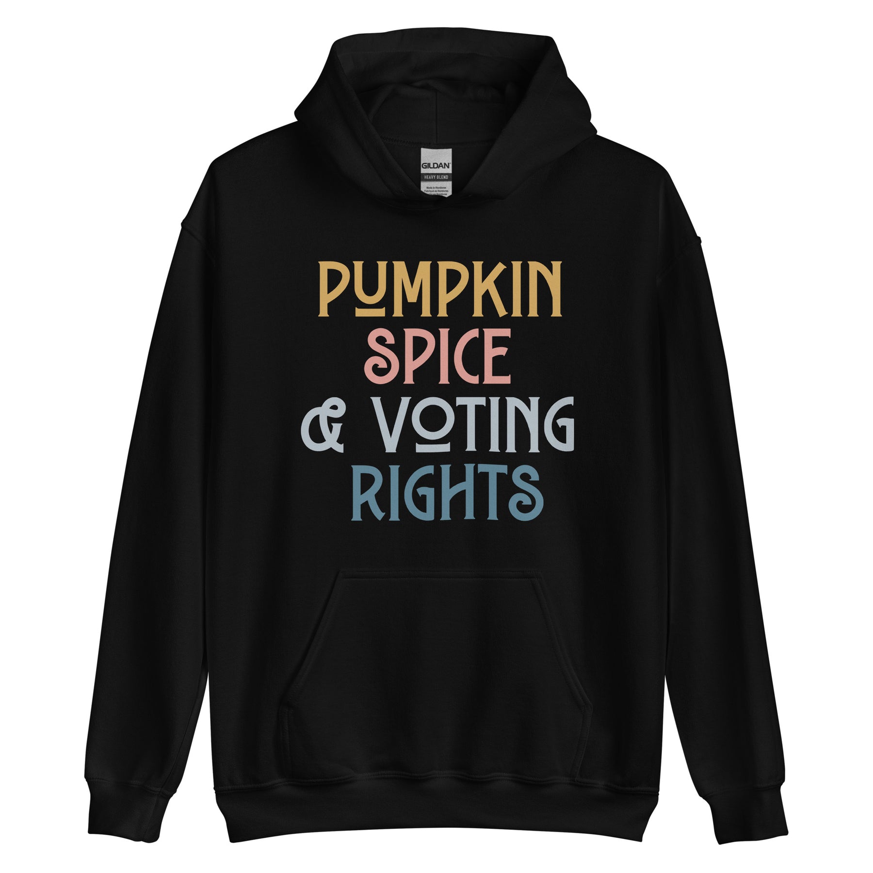 Pumpkin Spice and Voting Rights Hoodie