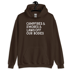 Campfires & S'Mores & Laws Off Our Bodies Hoodie