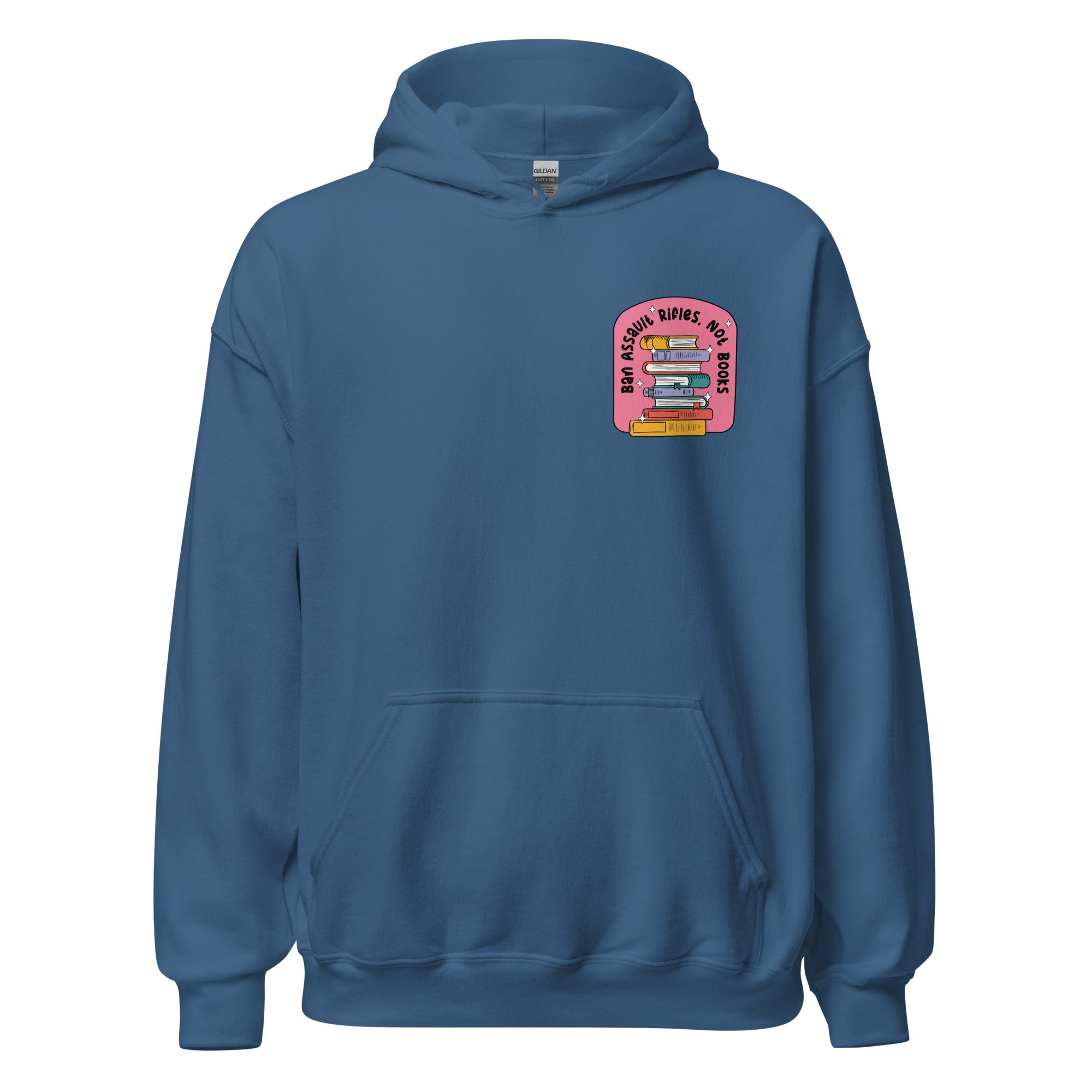 Ban Assault Rifles Not Books Hoodie