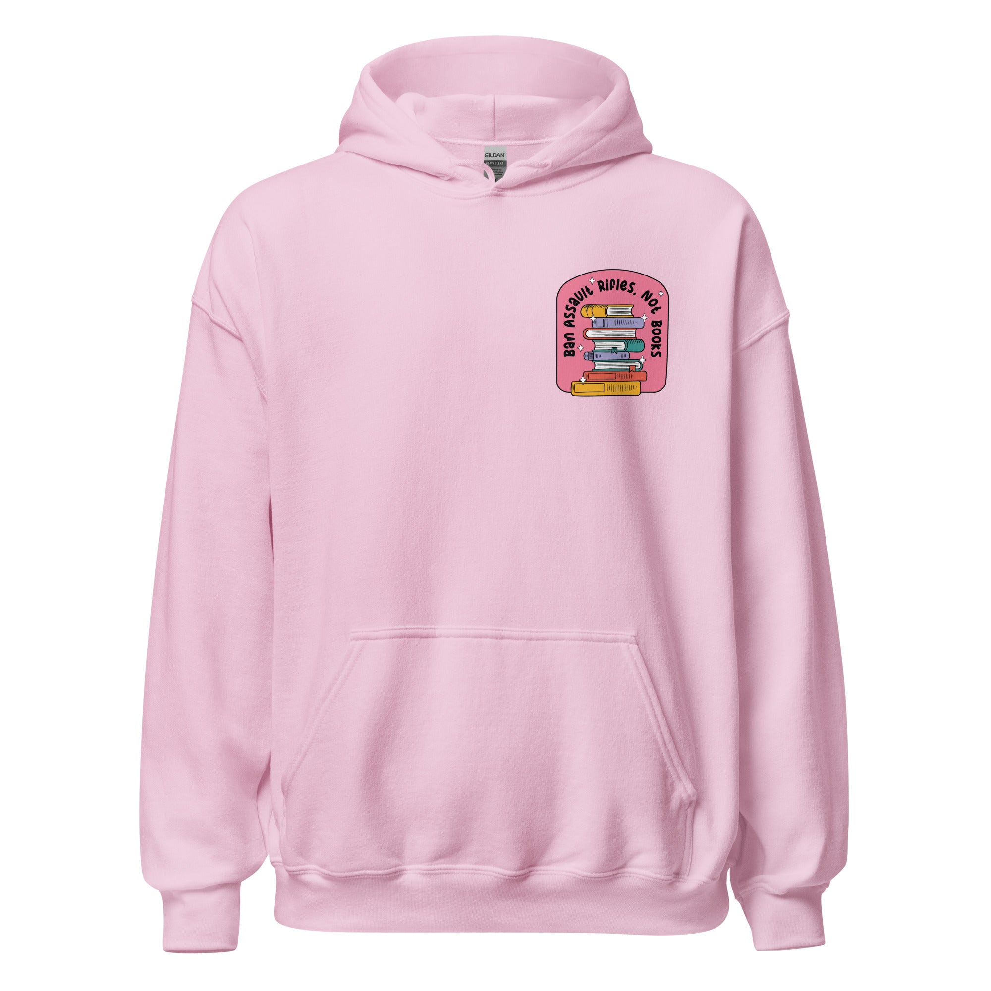 Ban Assault Rifles Not Books Hoodie