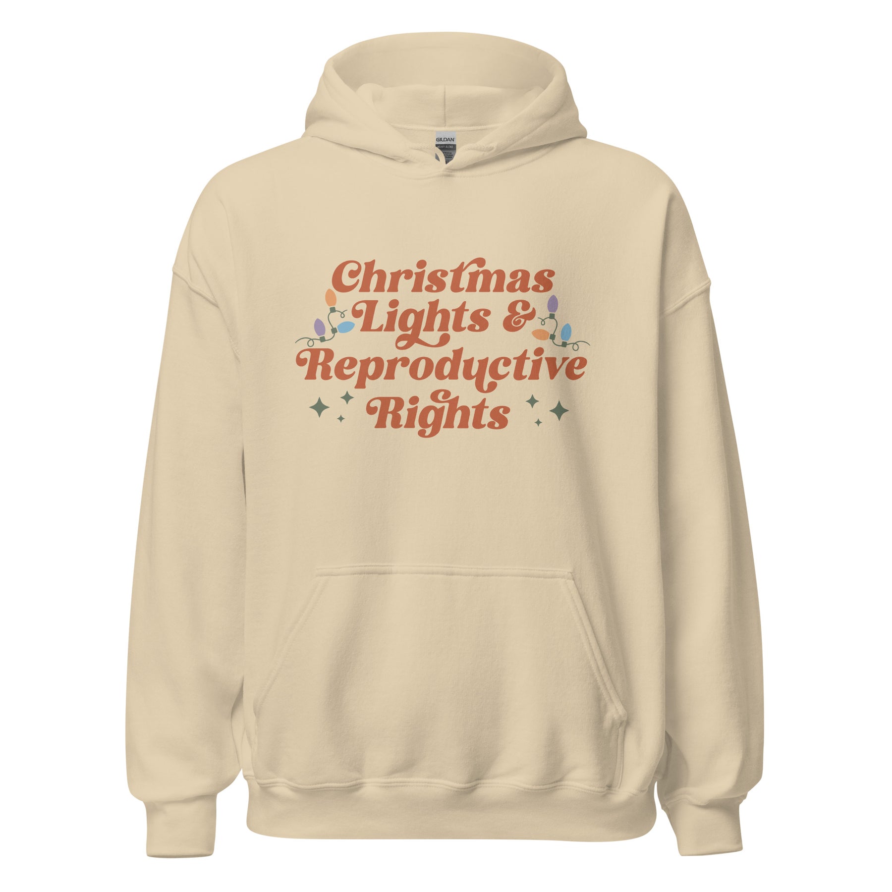 Christmas Lights & Reproductive Rights Hoodie