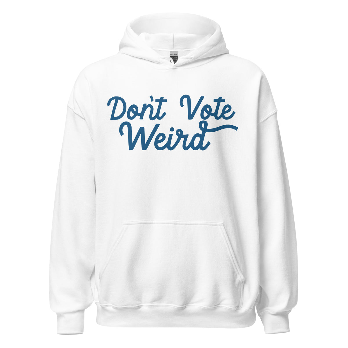 Don't Vote Weird Super Soft Cozy Hoodie | Harris Walz 2024