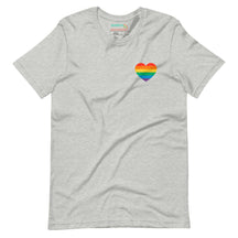 Rainbow Heart Pocket T-Shirt