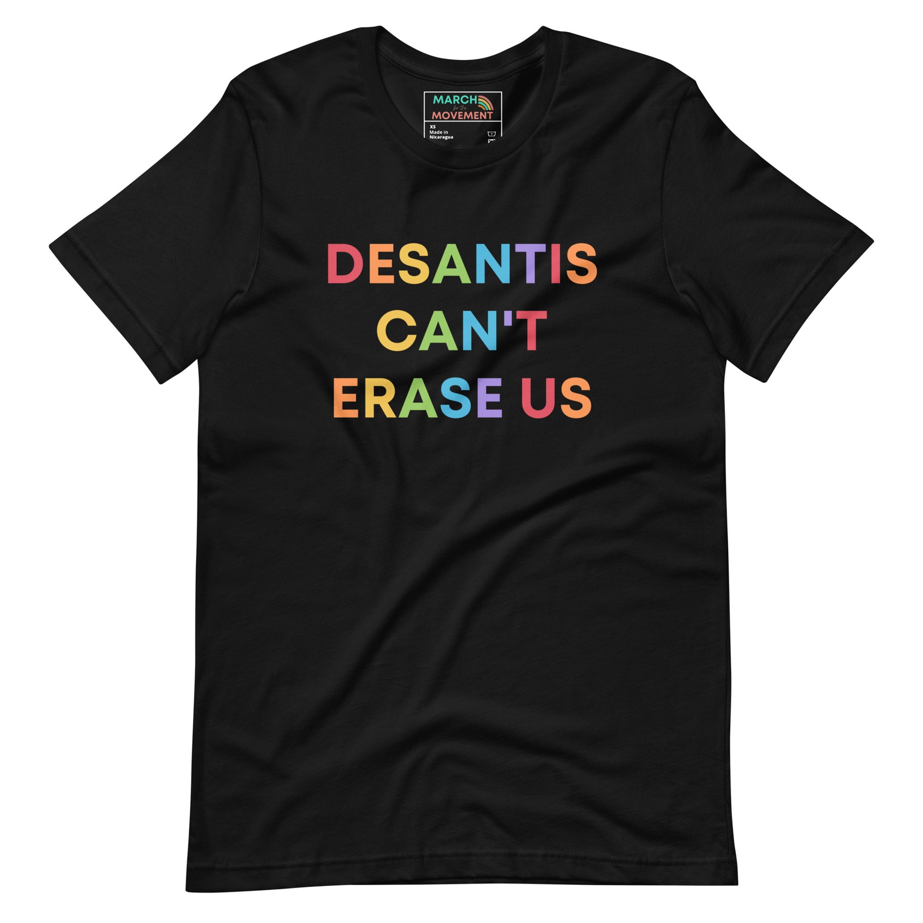 DeSantis Can't Erase Us T-Shirt