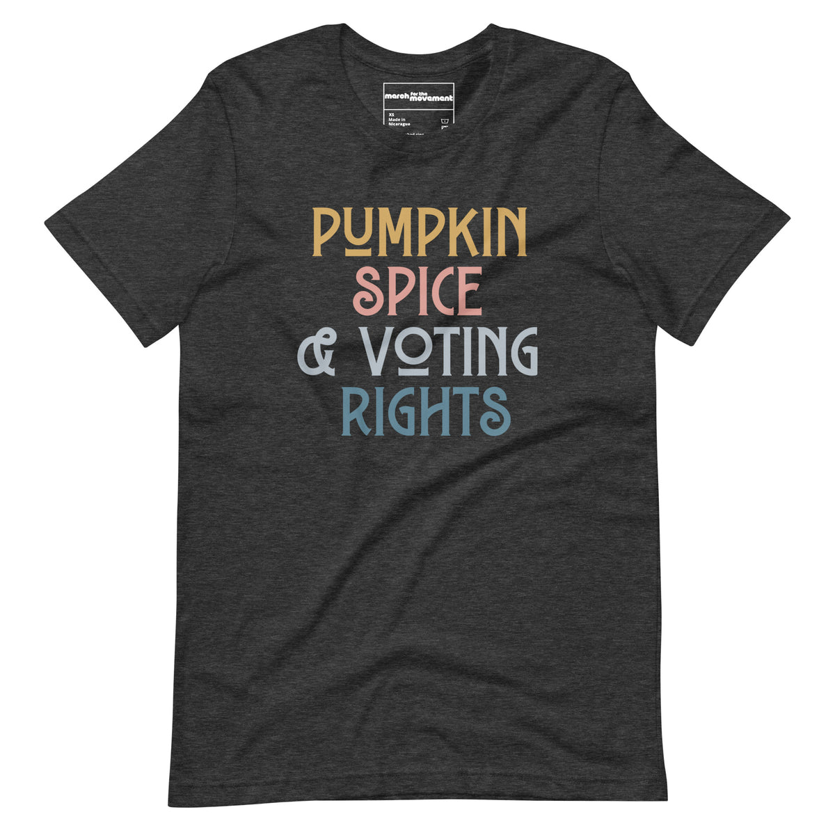 Pumpkin Spice & Voting Rights T-Shirt