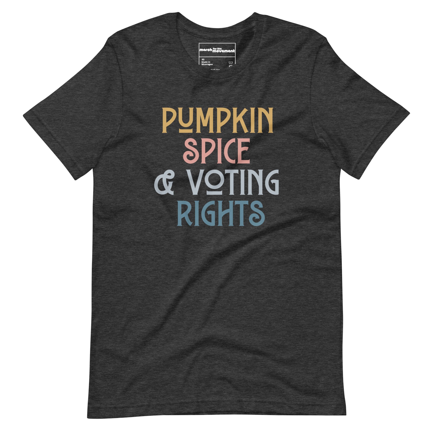 Pumpkin Spice & Voting Rights T-Shirt