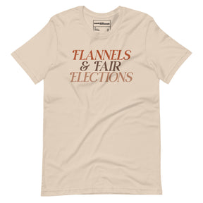 Flannels and Fair Elections T-Shirt